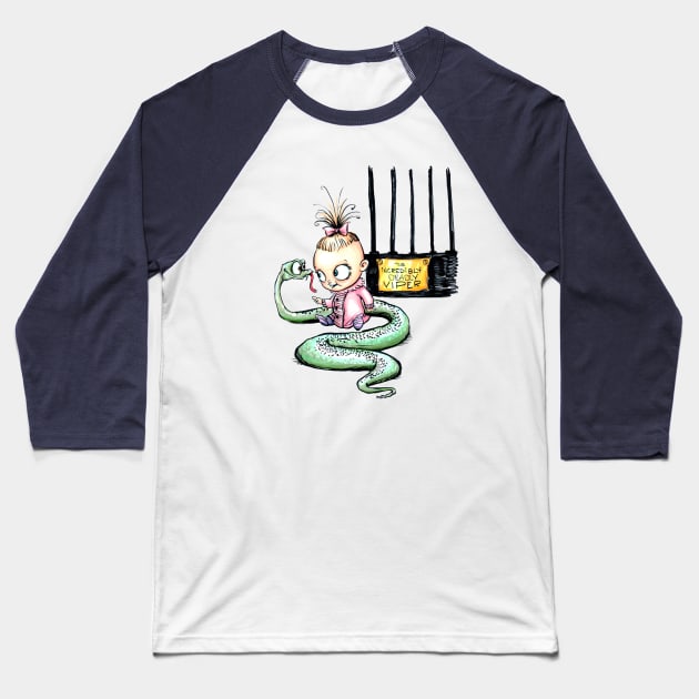 The Adorable Sunny Baudelaire Baseball T-Shirt by obillwon